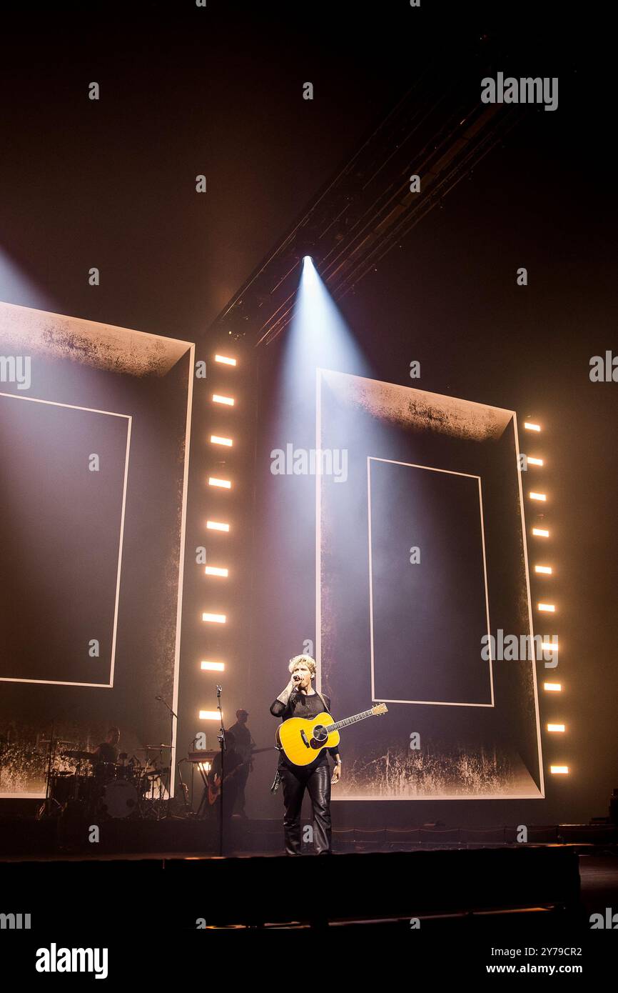 Copenhagen, Denmark. 27th, September 2024. The Danish singer and pop ...