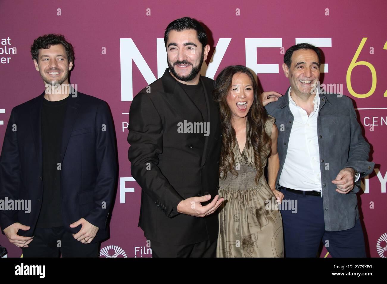 New York NY, USA. 28th Sep, 2024. Alex Coco, Vache Tovmasyan, Samantha ...