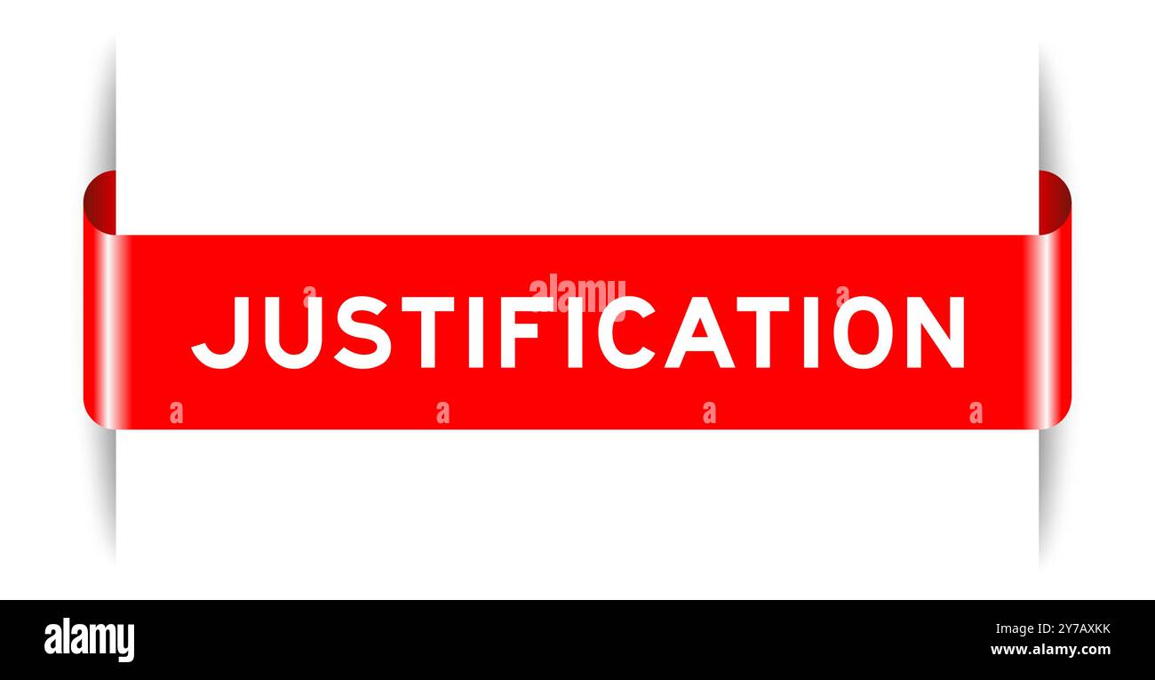 Explain justification Stock Vector Images - Alamy