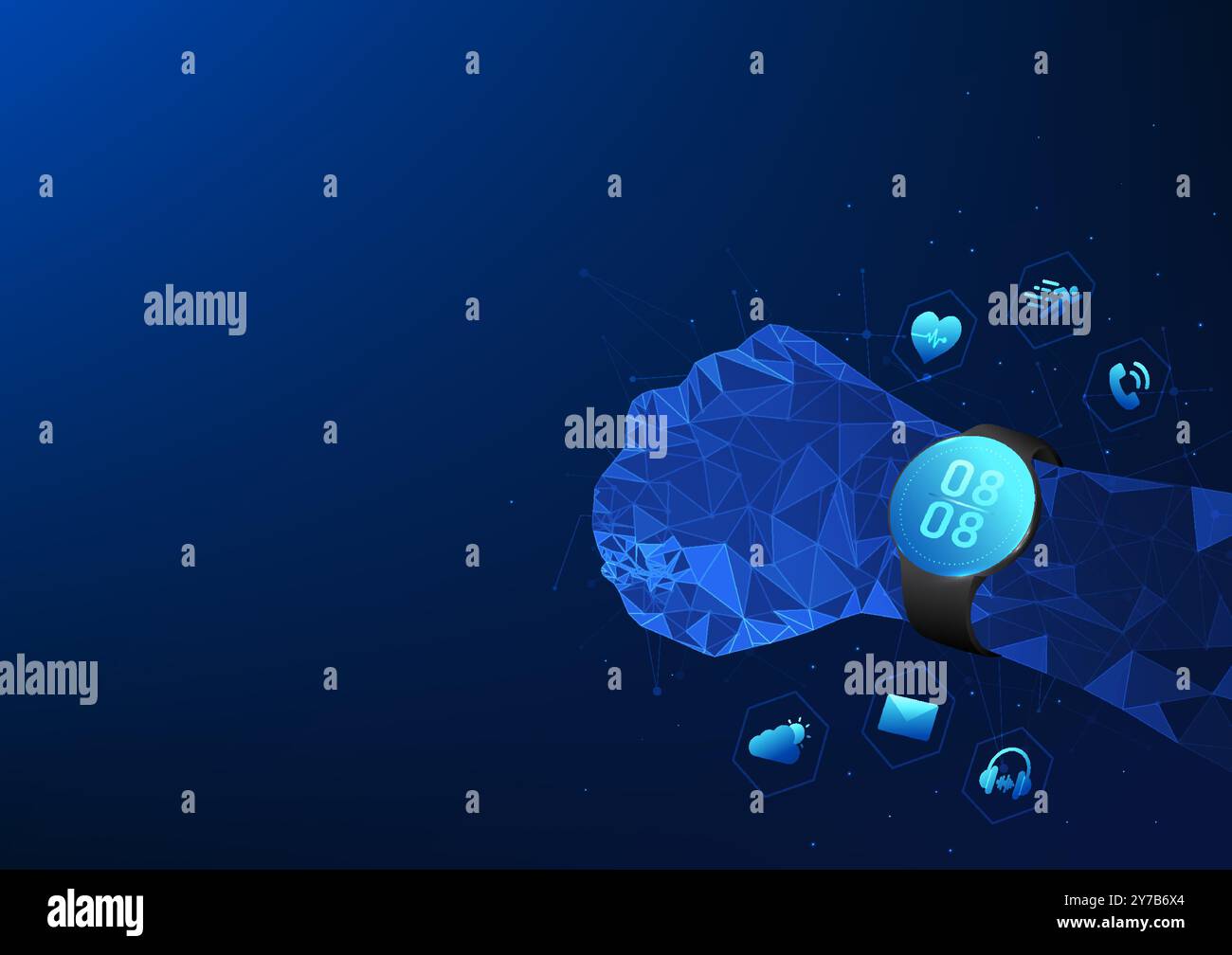 Checking heart rate Stock Vector Images - Alamy