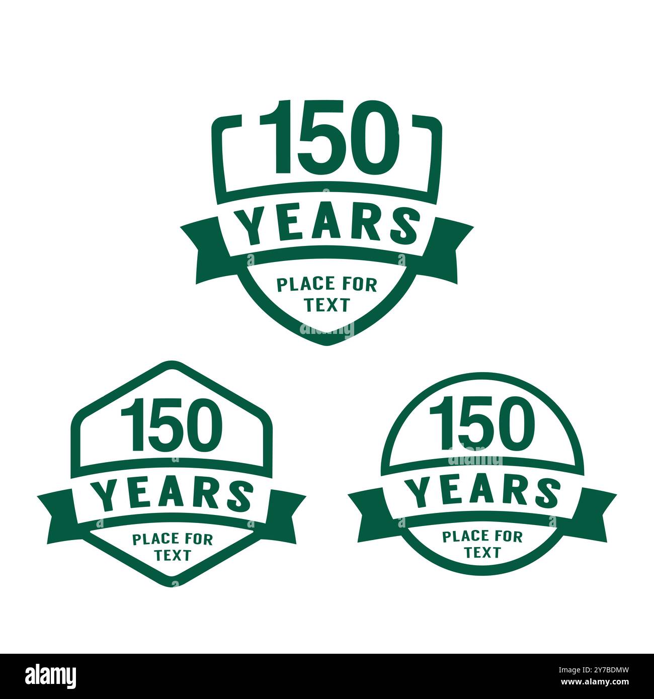 150 years anniversary celebration logotype. 150th anniversary logo ...
