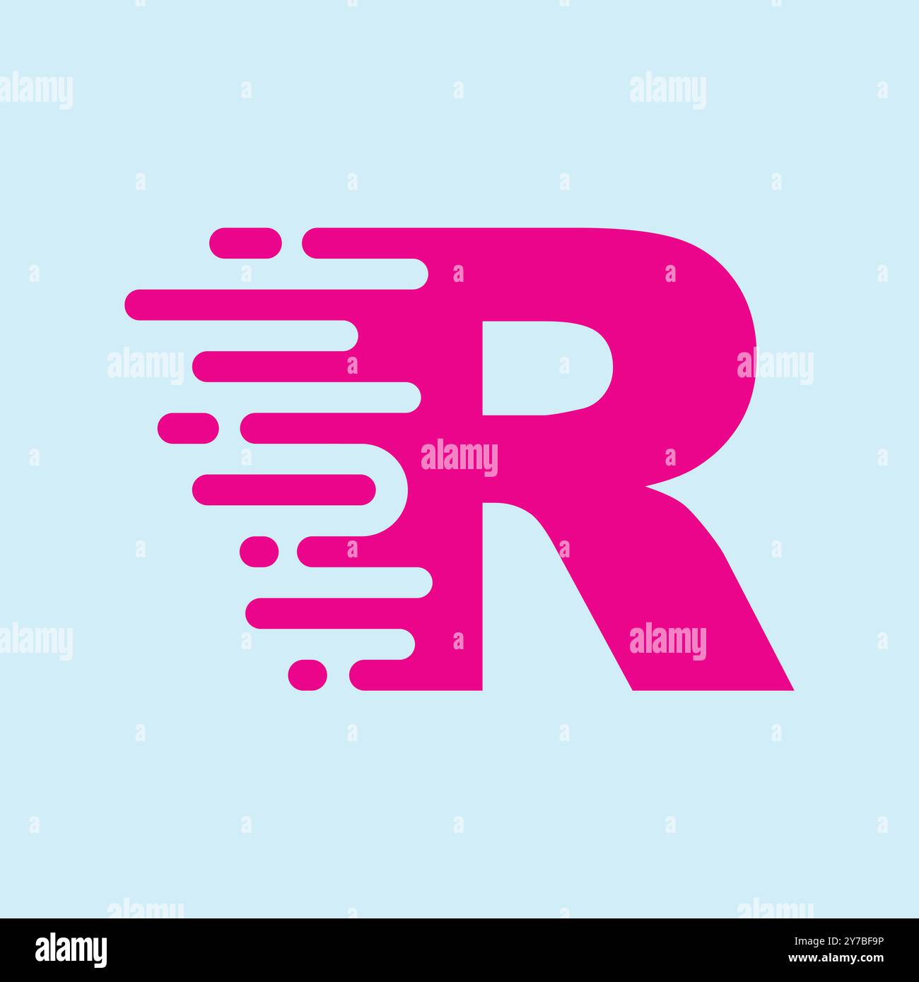 Business and technology Letter R Logo design Stock Vector Image & Art ...