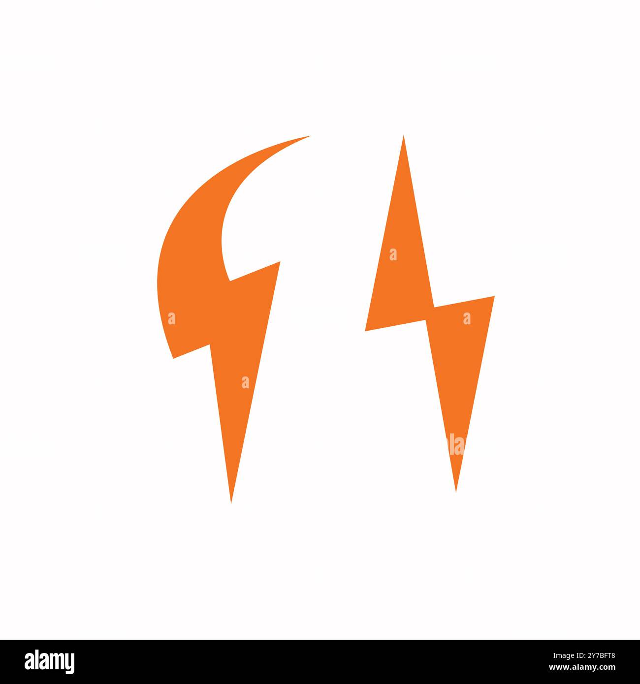Power and dancer Electronic Icon Stock Vector