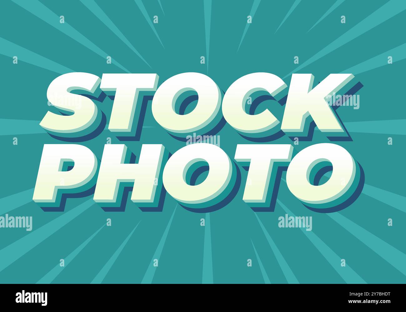 Stock photo. Text effect design in 3D style with modern colors Stock ...