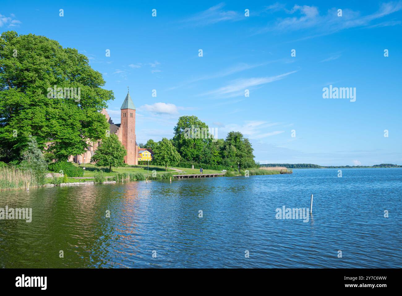 The cathedral of town of Maribo in Lolland in Denmark Stock Photo - Alamy