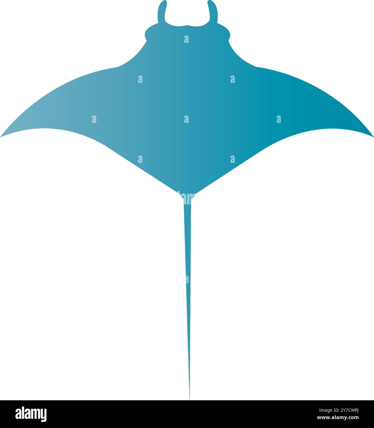 stingray icon vector illustration logo design Stock Vector