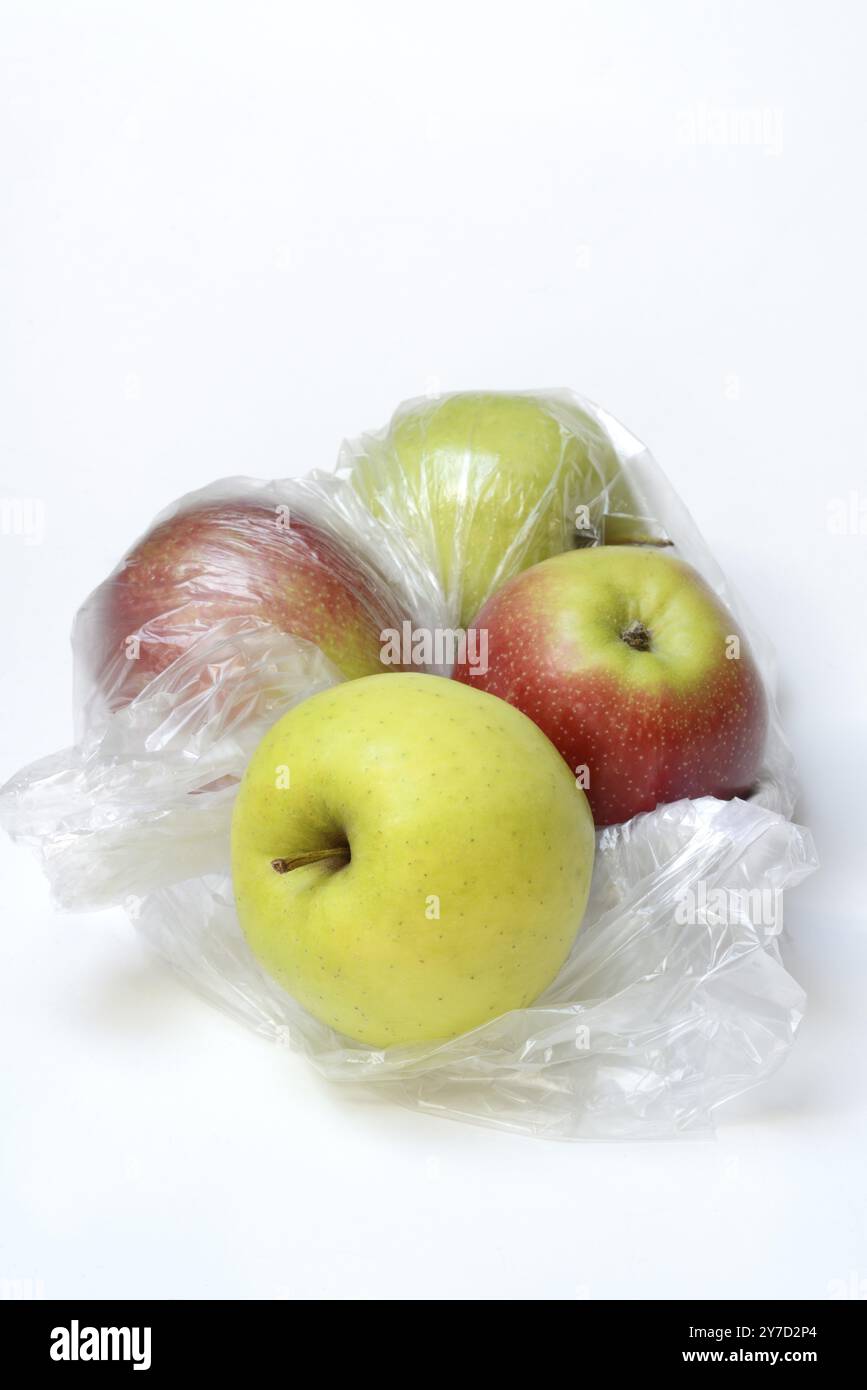 Fruits with plastic hi-res stock photography and images - Alamy