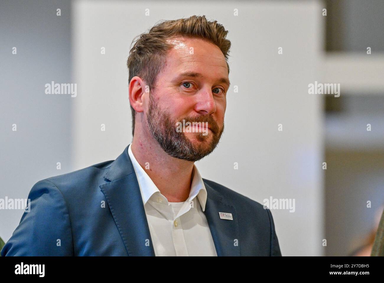 LINZ, AUSTRIA SEPTEMBER 29 Manuel Krautgartner (MFG, Klubobmann