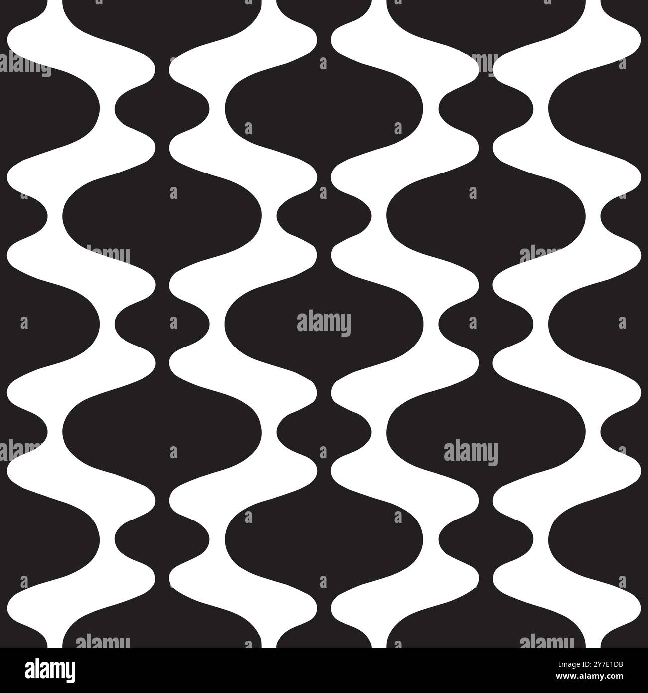 Seamless decorative ogee pattern background. Beautiful decorative vector pattern background. Stock Vector