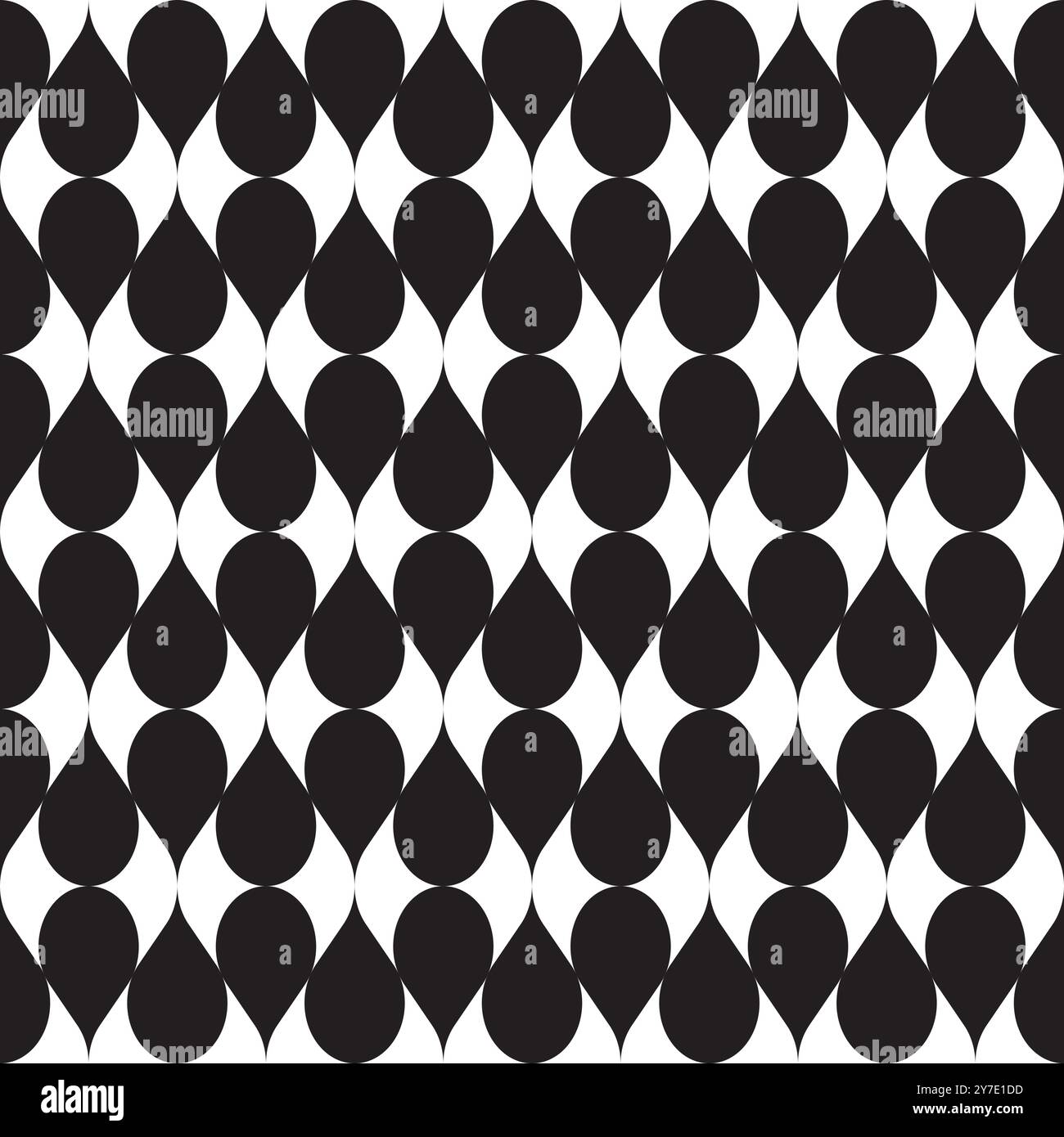 Seamless decorative ogee pattern background. Beautiful decorative vector pattern background. Stock Vector