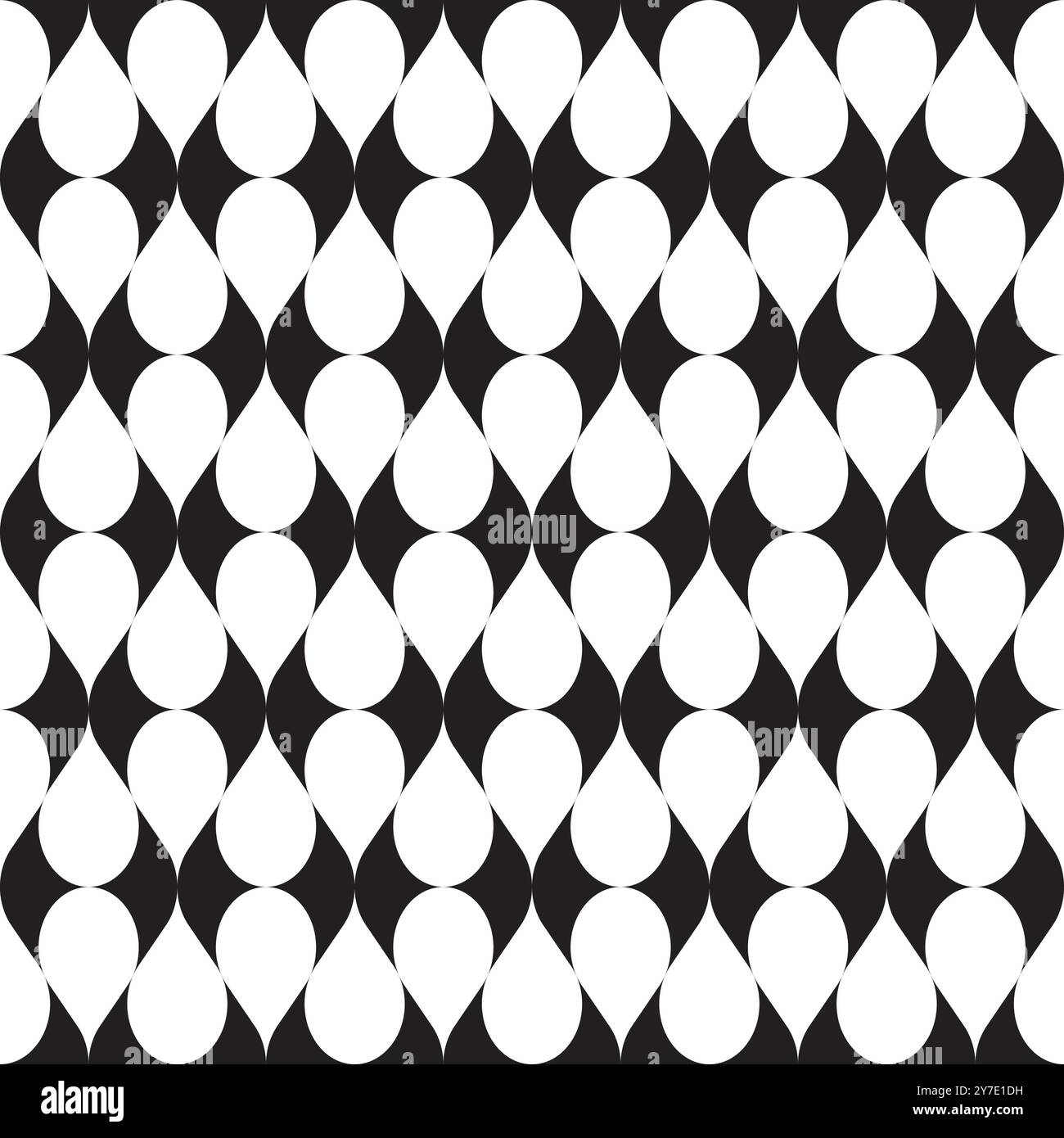 Seamless decorative ogee pattern background. Beautiful decorative vector pattern background. Stock Vector