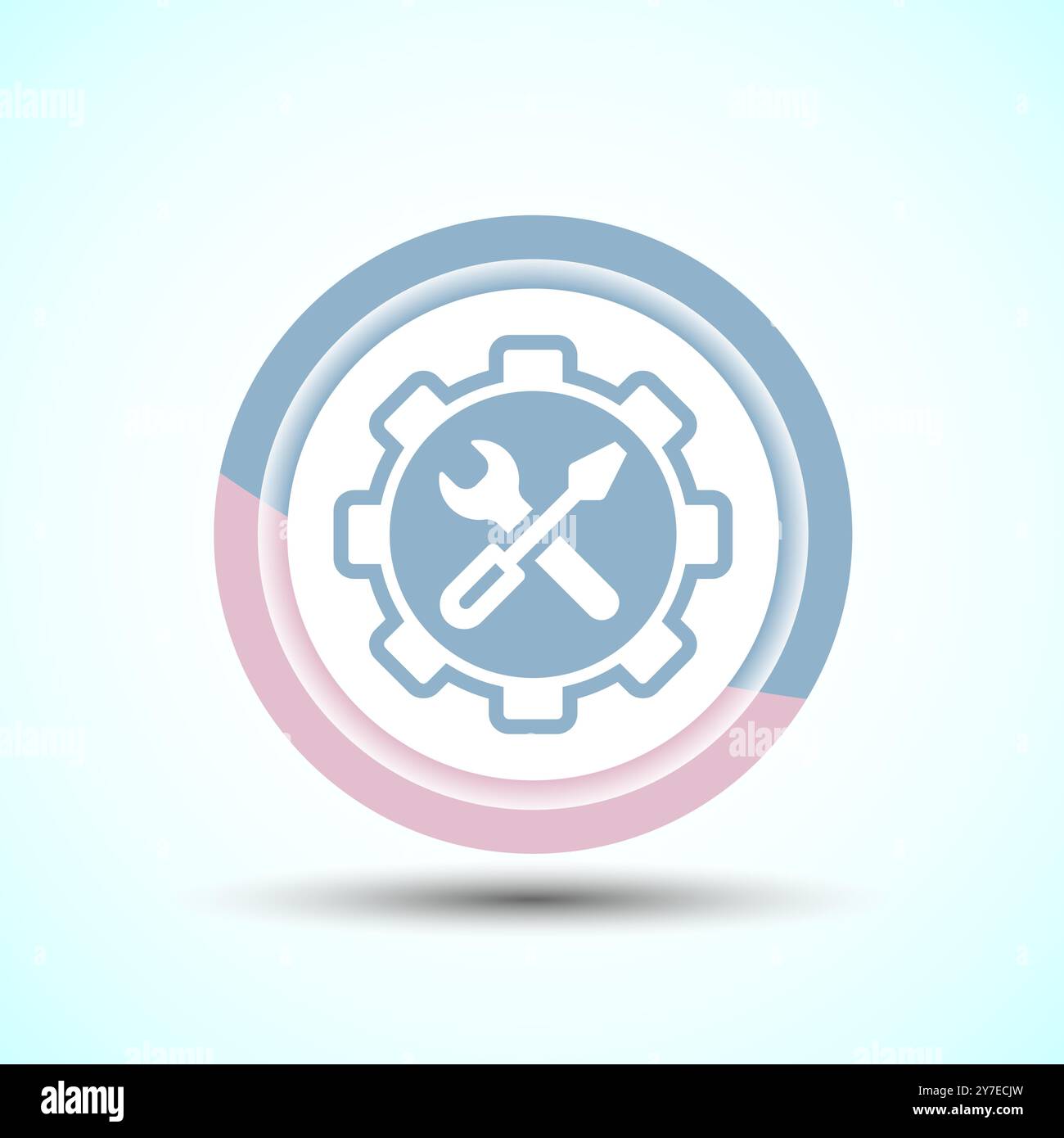 Service Icon Design Illustration, Maintenance Tools Icon For Apps and ...