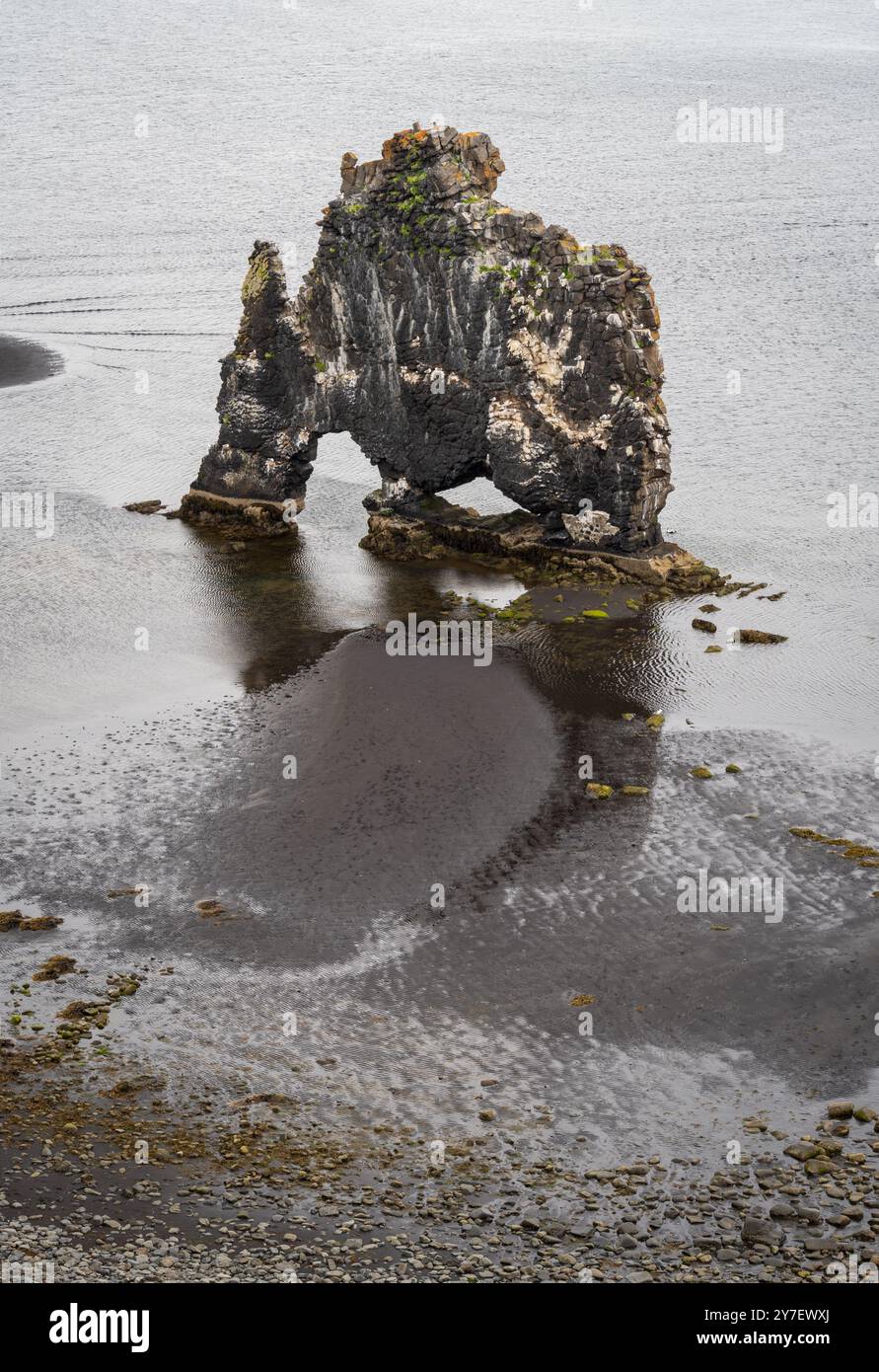 The Hvitserkur Basalt Stack in Northwest Iceland Stock Photo - Alamy