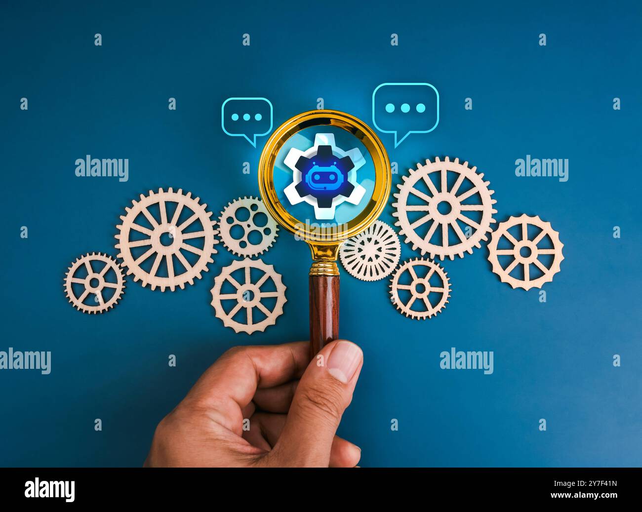 Technical cog icon hi-res stock photography and images - Alamy