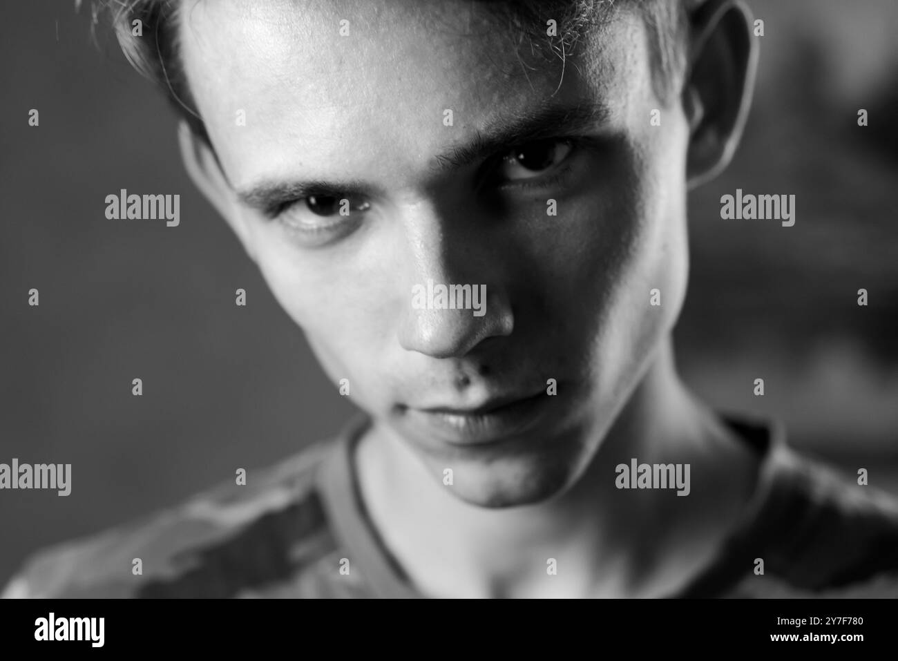 One think young man Black and White Stock Photos & Images - Alamy