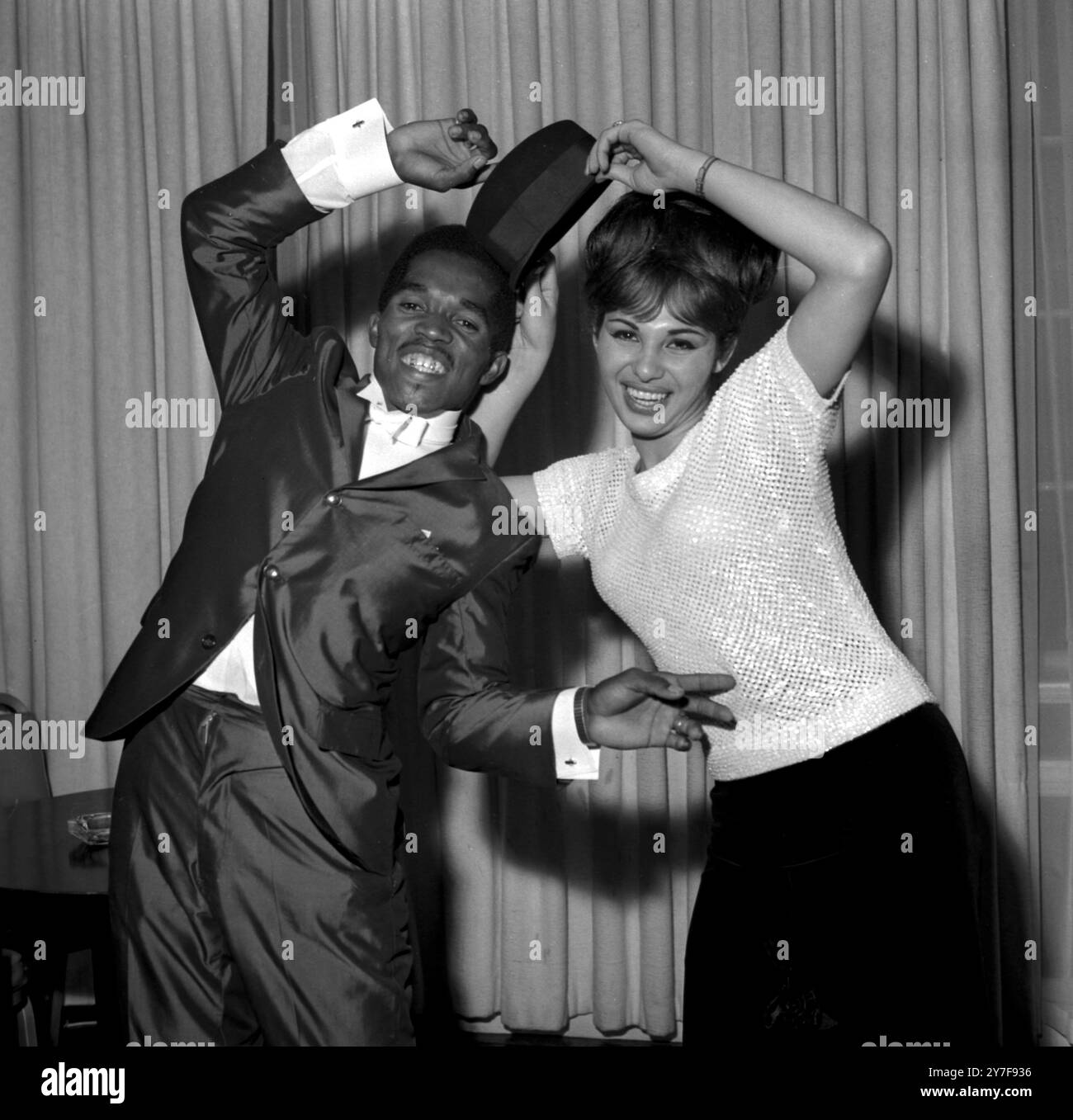 Blue beat prince buster Black and White Stock Photos