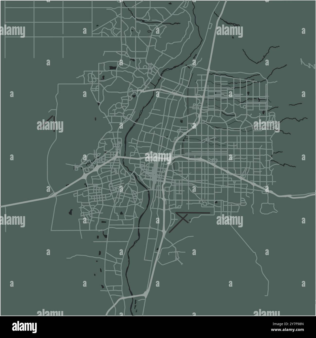 Albuquerque Parks Map 989x1280
