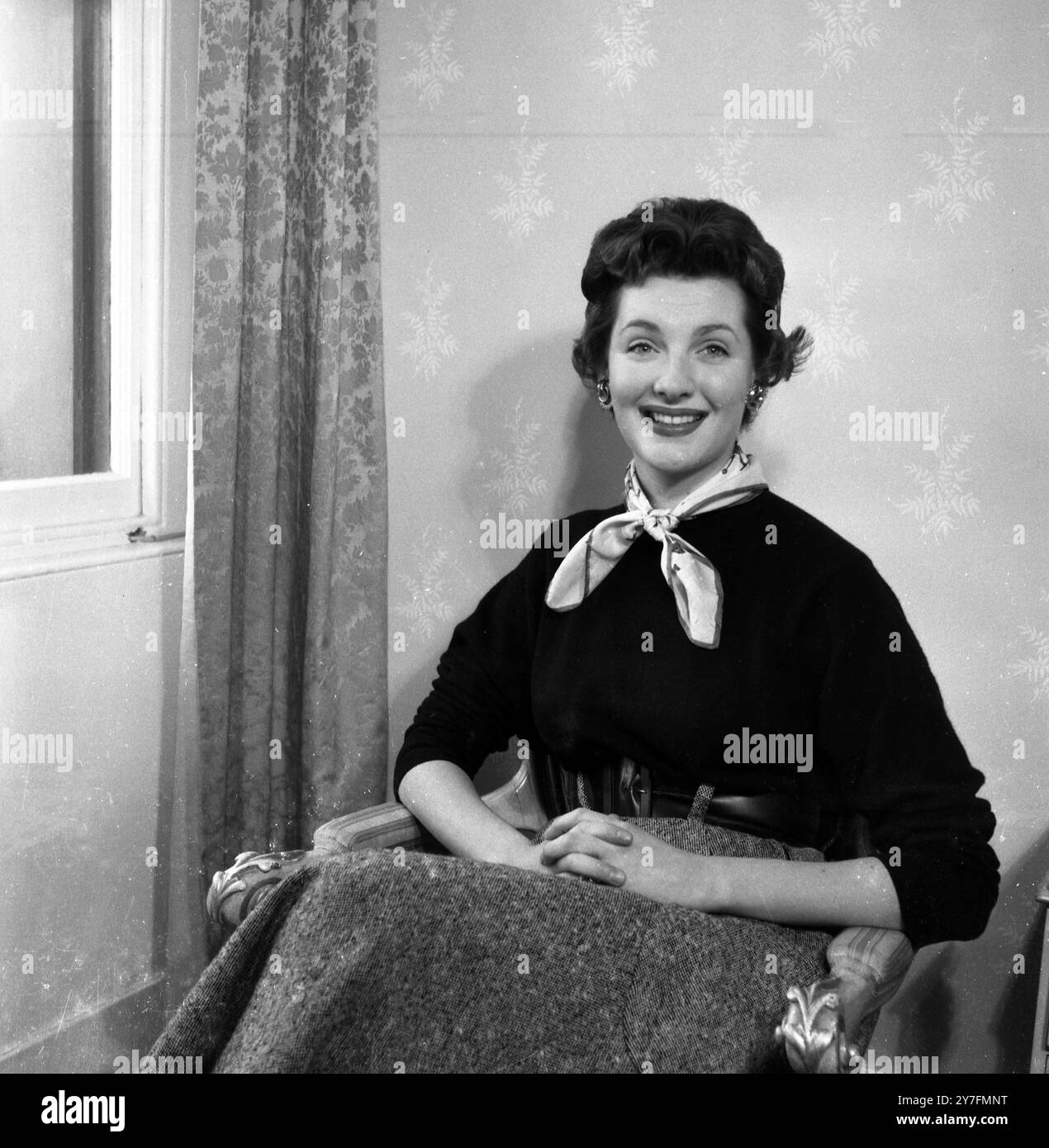 Barbara Murray, British actress Stock Photo Alamy