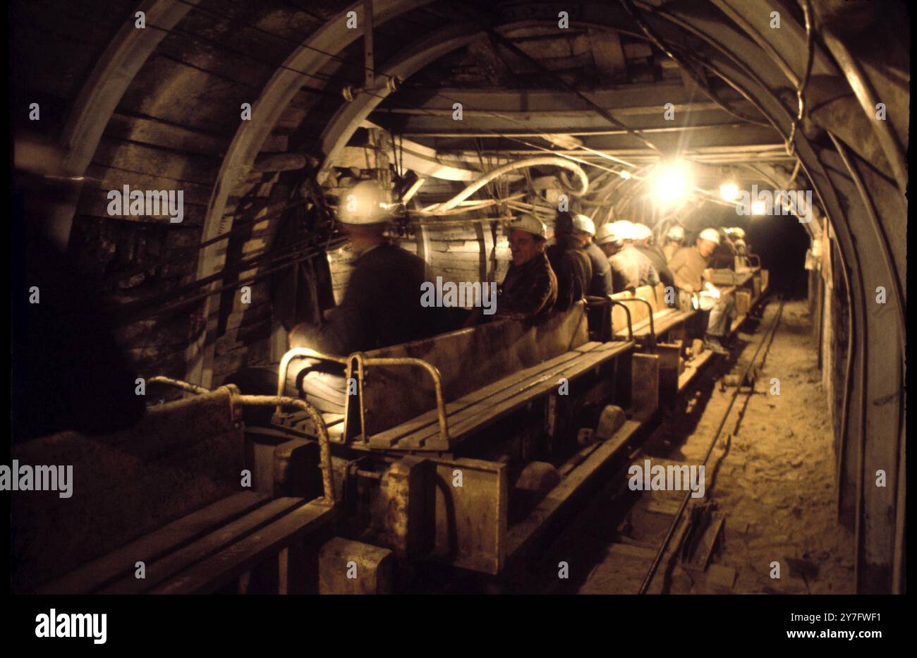 Mansfield Colliery in Nottinghamshire Stock Photo