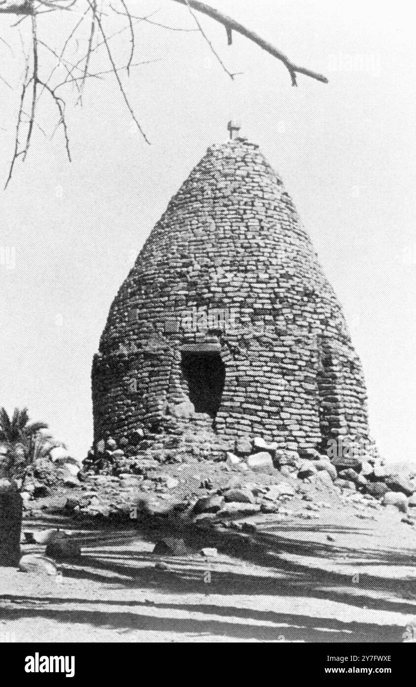 Tomb of Sheikh Idris Wad El-Arbab near Abu Hamed. Stock Photo