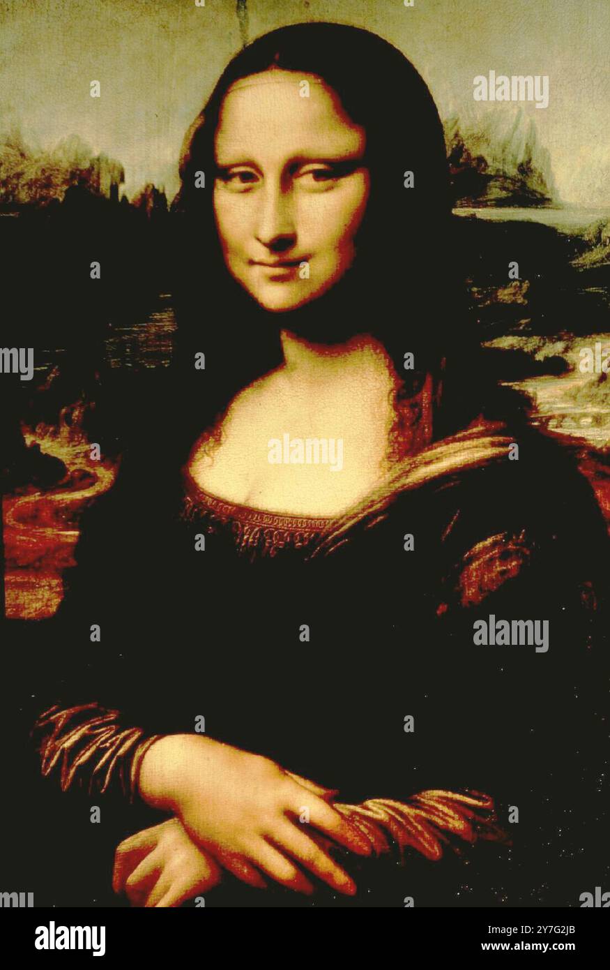 Mona lisa louvre hi-res stock photography and images - Alamy