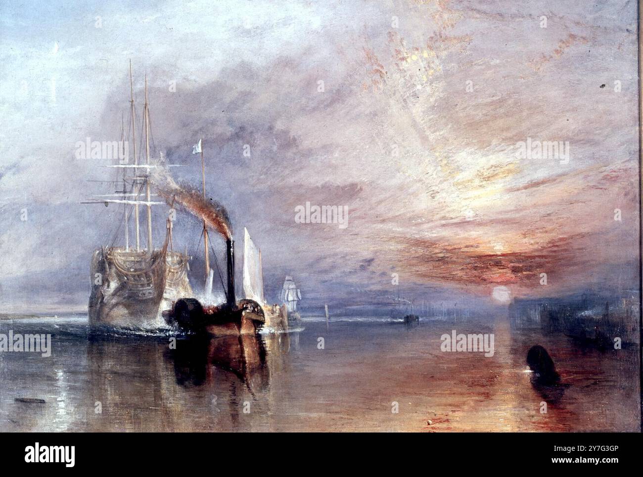 the-fighting-temeraire-by-turner-in-the-national-gallery-stock-photo