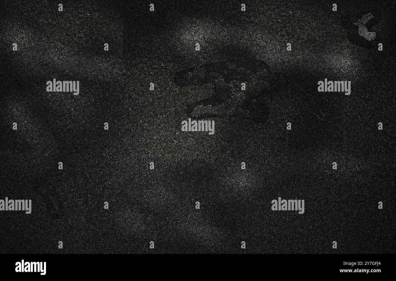Rough monochrome surface with spots and irregularities Stock Photo