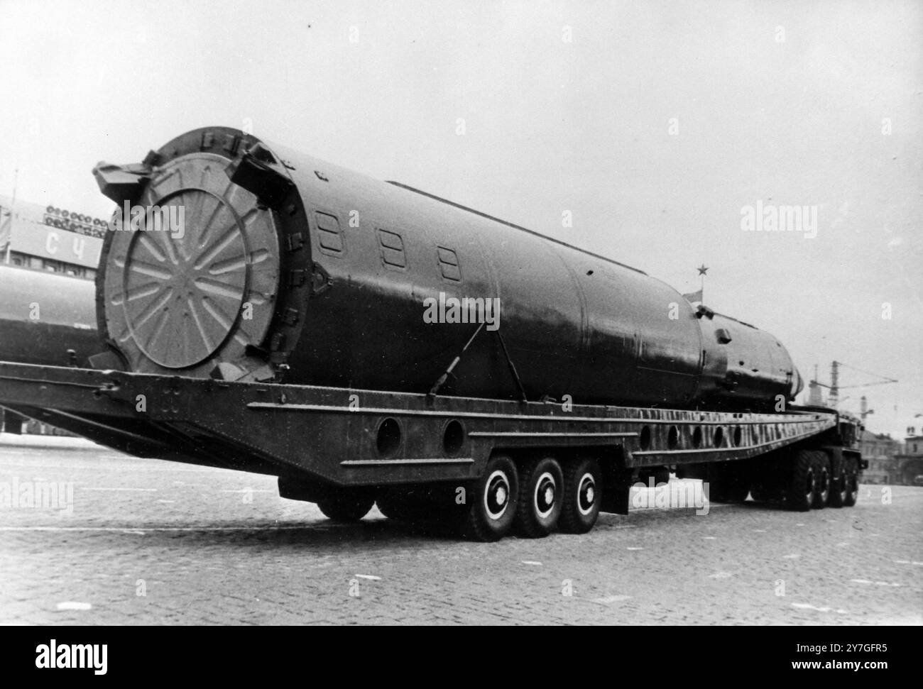 GUIDED MISSILE AND ROCKETS NEEDLE NOSED ROCKETS TRANSPORTED AT MILITARY ...