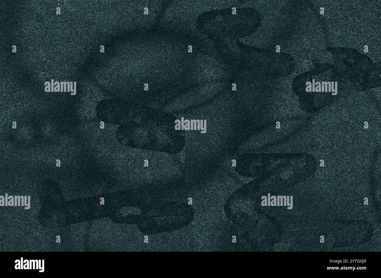 Dark grey rough wall with abstract pattern and spots Stock Photo