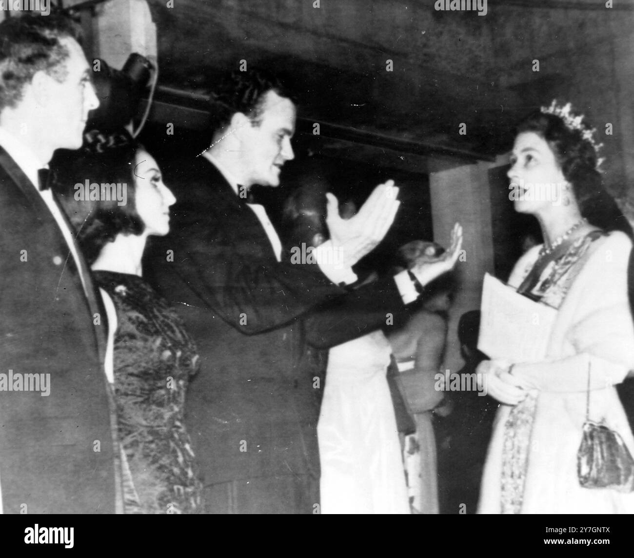 QUEEN ELIZABETH II IN CHARLOTTETOWN / ; 7 OCTOBER 1964 Stock QUEEN ELIZABETH II IN CHARLOTTETOWN / ; 7 OCTOBER 1964 Stock