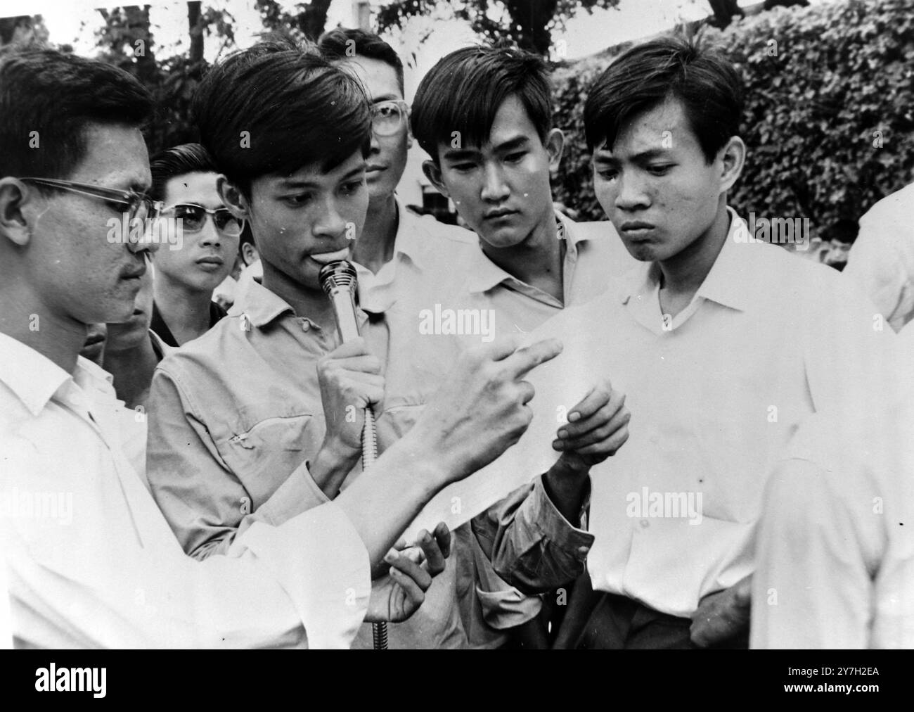 Vietnam War Demonstrations In Saigon South Vietnam 29 August 1964