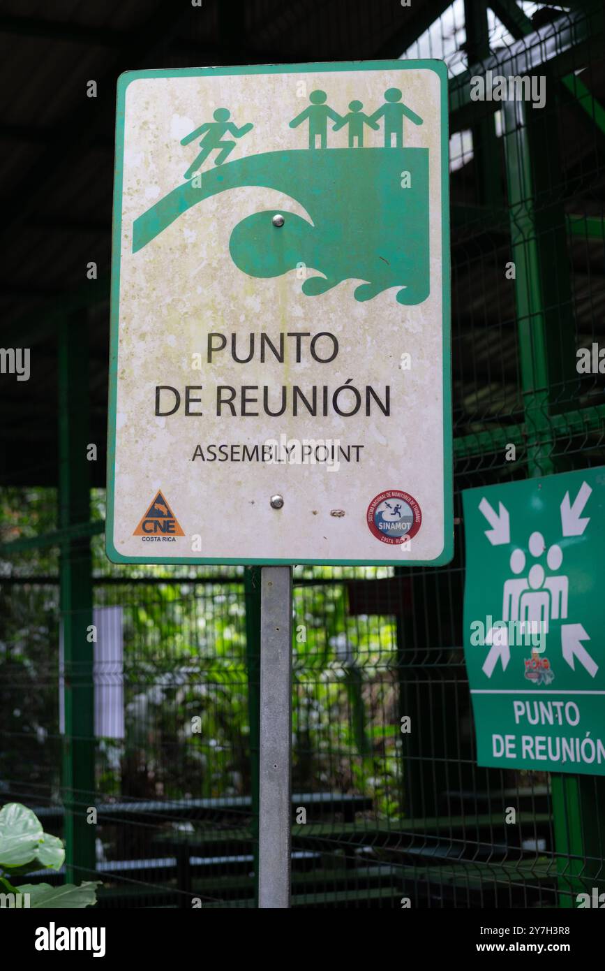 Tsunami alert costa rica