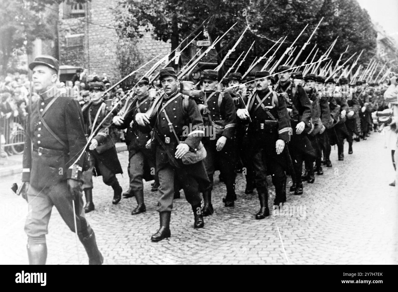 Photographie Originale Ancienne - Vétérans Des Colonies Françaises à Paris, 1931