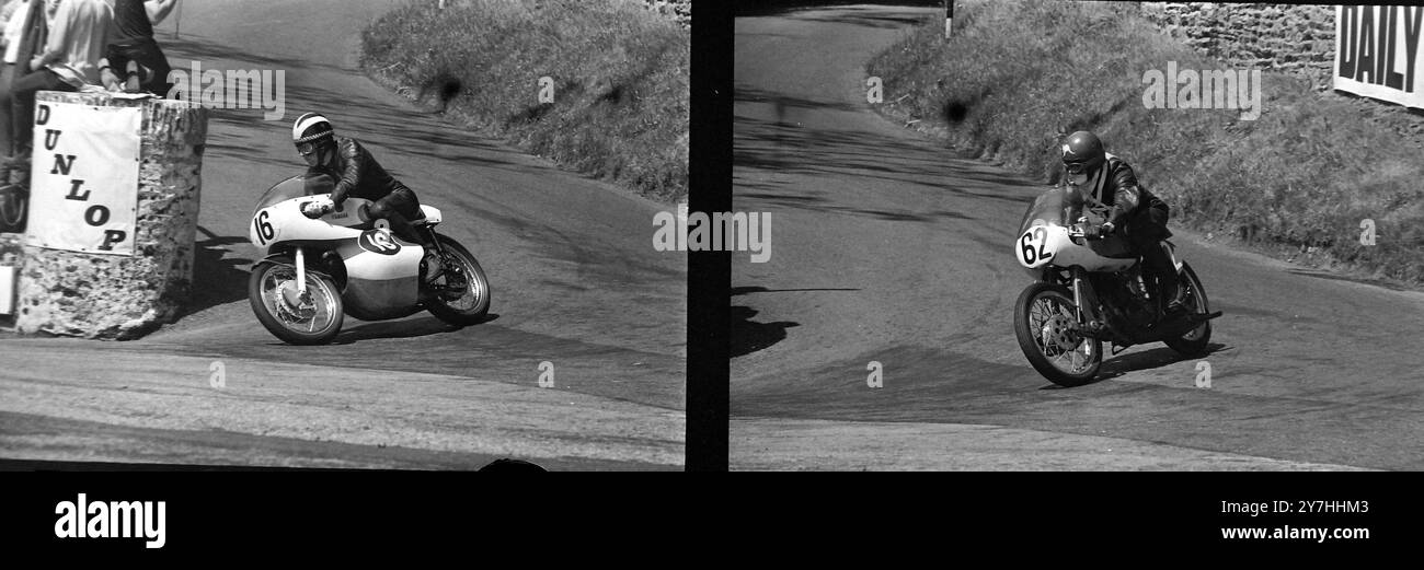 Phil Rider MOTOR CYCLING ISLE OF MAN TT PHIL READ FASTEST RIDER BUT NOT WINNER 250 ...