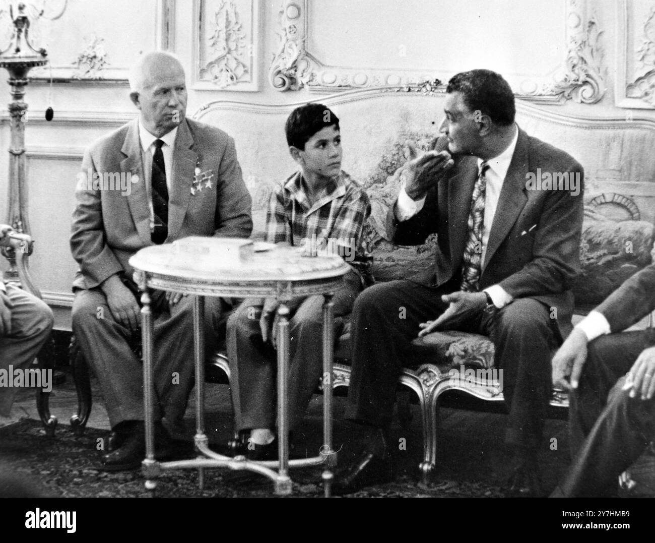 President gamal abdel hi-res stock photography and images - Alamy