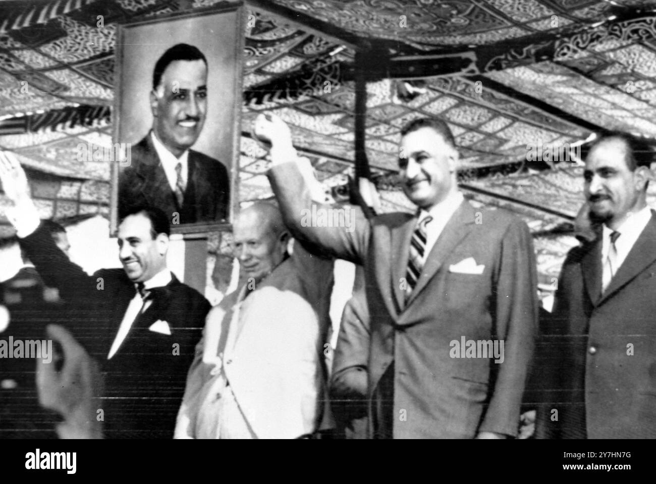 Nasser 1964 aswan dam hi-res stock photography and images - Alamy
