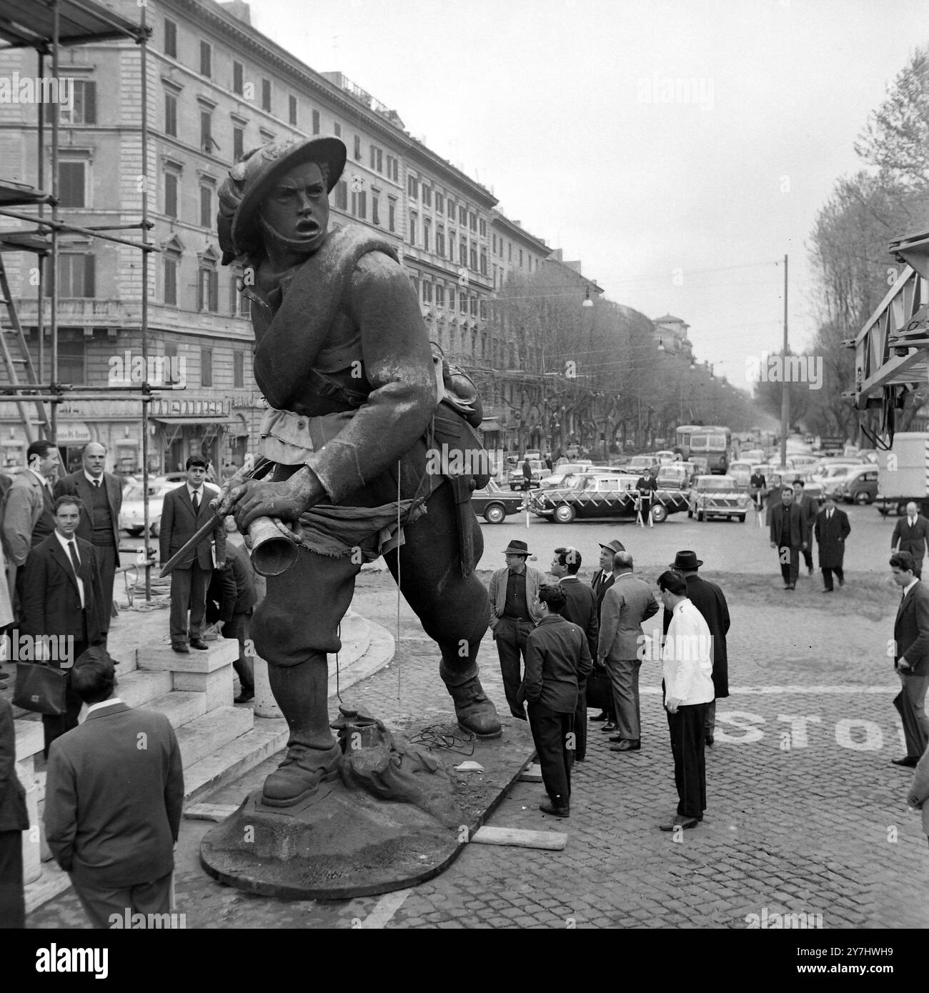 Dwarfs statues Black and White Stock Photos & Images - Alamy