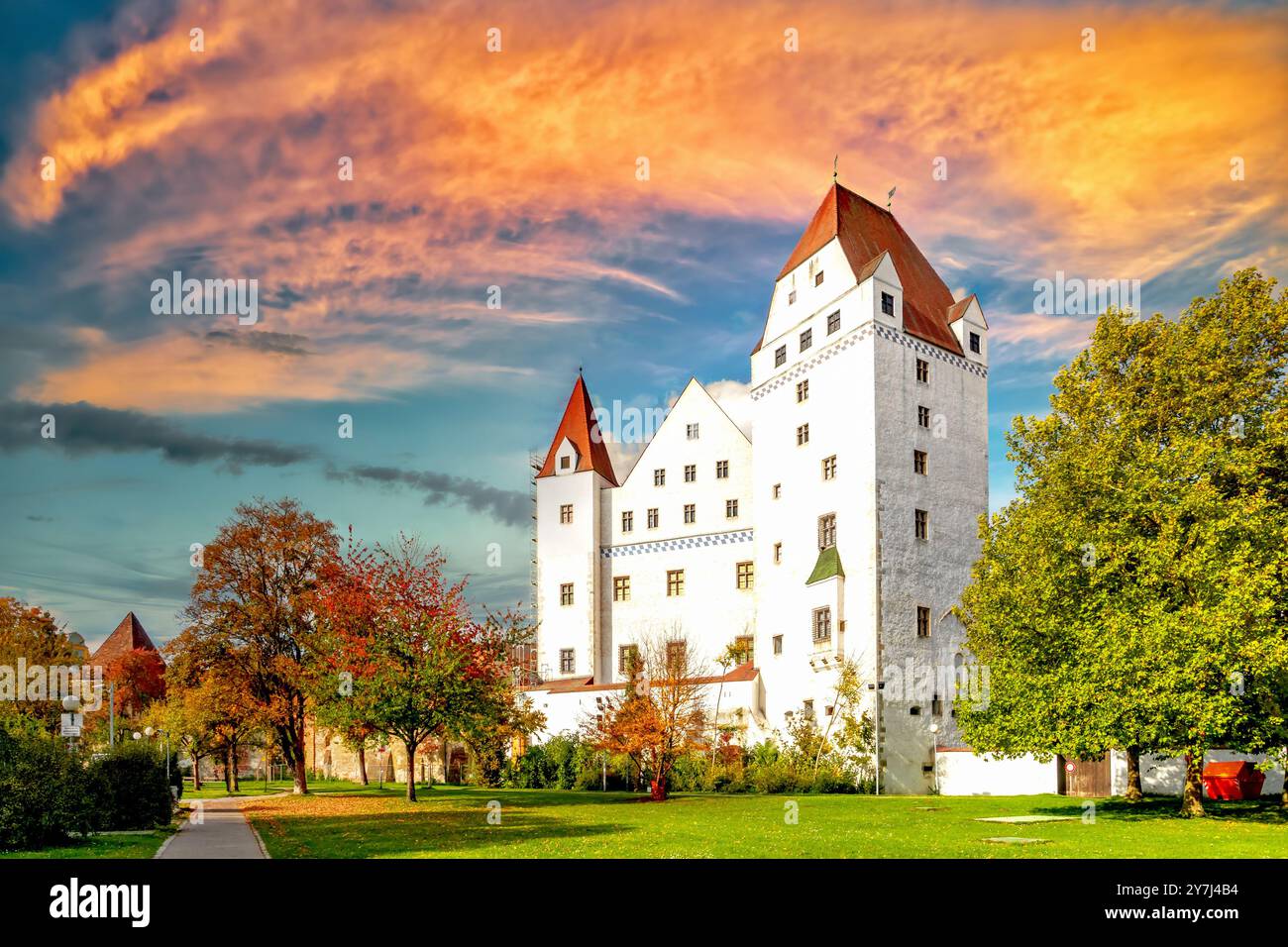 Old city of Ingolstadt, Germany Stock Photo