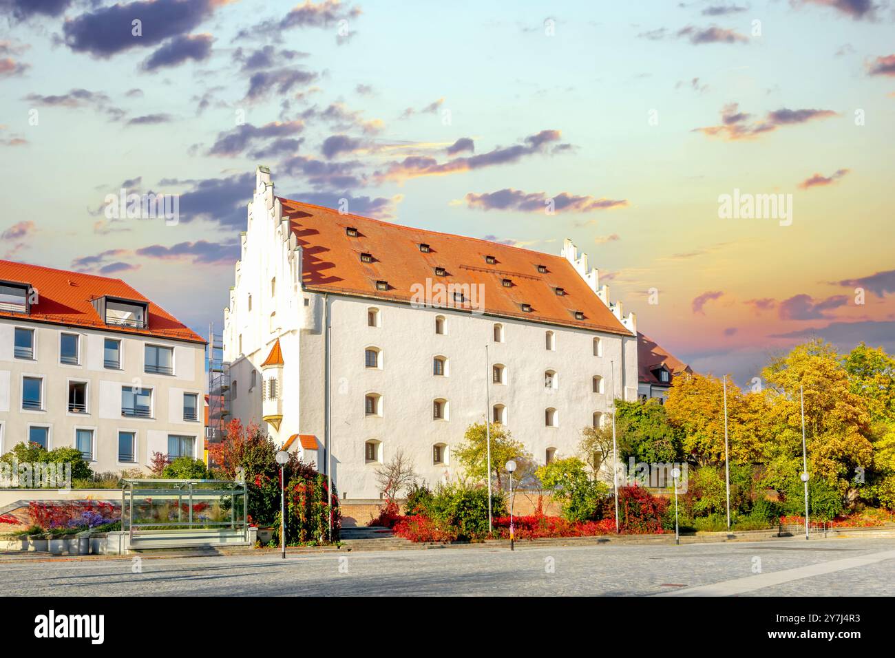 Old city of Ingolstadt, Germany Stock Photo