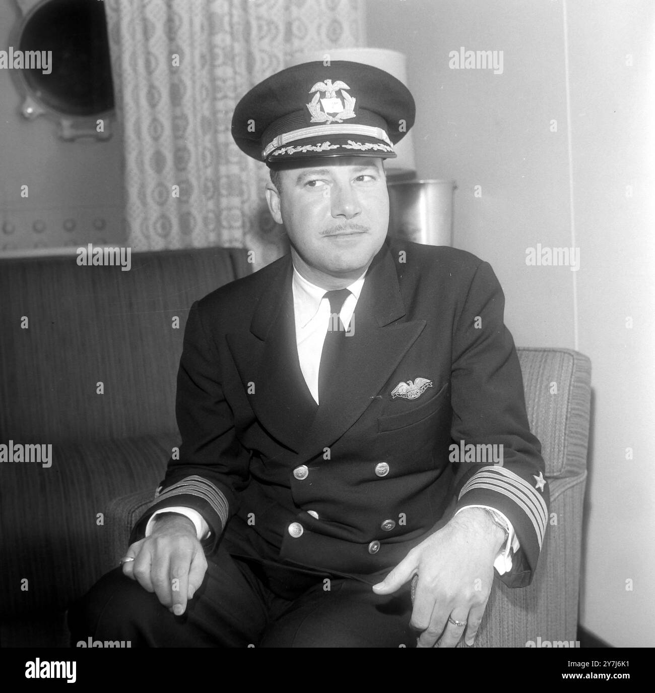 CAPTAIN RICHARD RIDDINGTON OF SS UNITED STATES IN SOUTHAMPTON / ; 28 ...