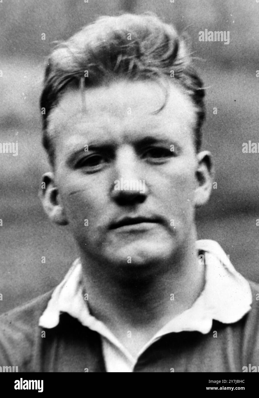 JAMES GABRIEL  - PORTRAIT OF INTERNATIONAL SCOTTISH FOOTBALLER  /  ;  12 FEBRUARY 1964 Stock Photo