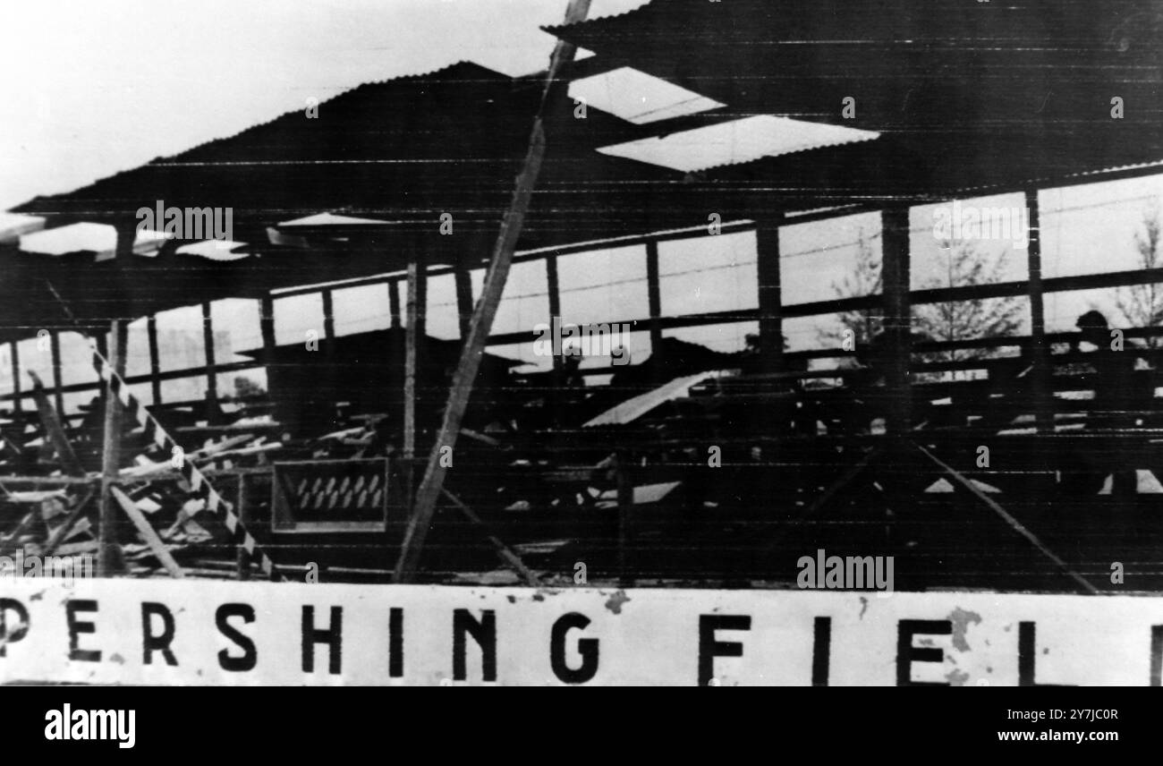 Vietnam War Wrecked Ball Park After Bombing In Saigon South Vietnam