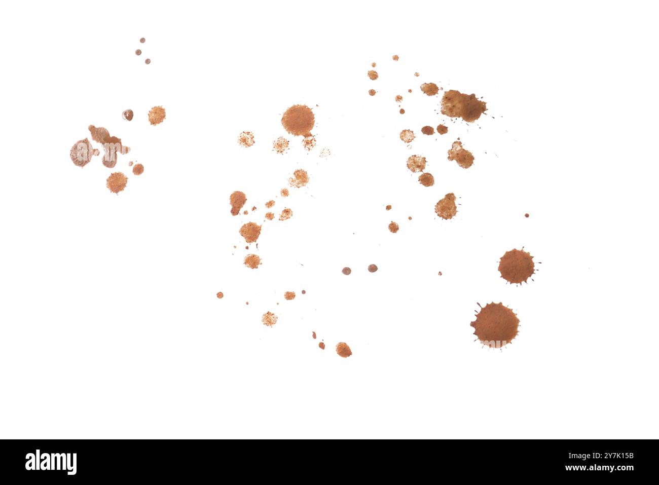 mud splash isolated on white background Stock Photo - Alamy
