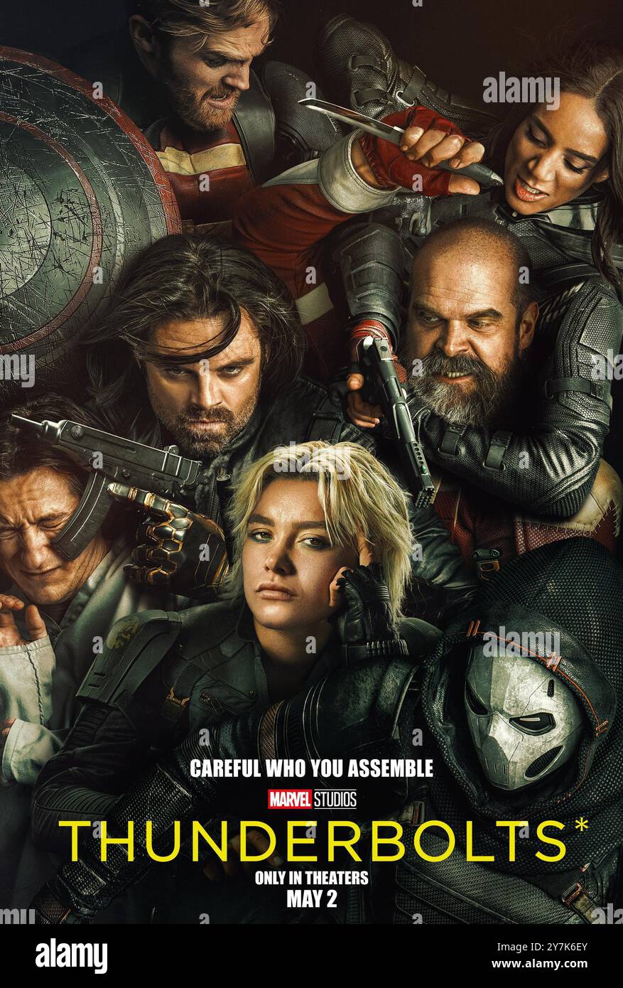 Thunderbolts Movie Poster 2Y7K6EY