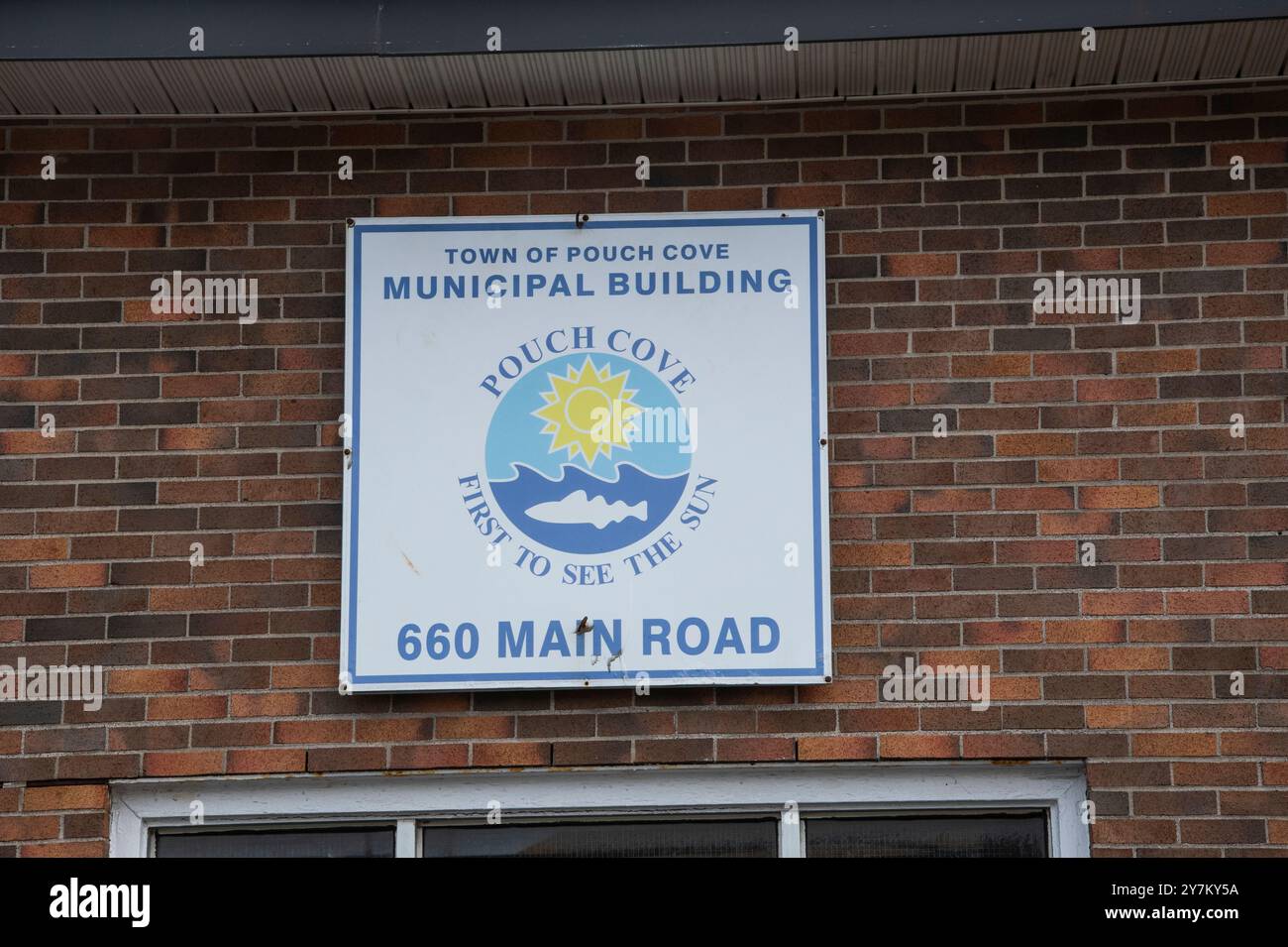 First Building Sign Front entrance sign red brick building hi-res stock photography and ...