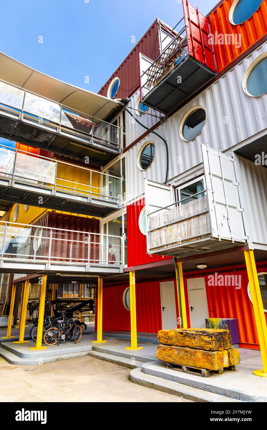 Container City - workspace studios made out of shipping containers in ...
