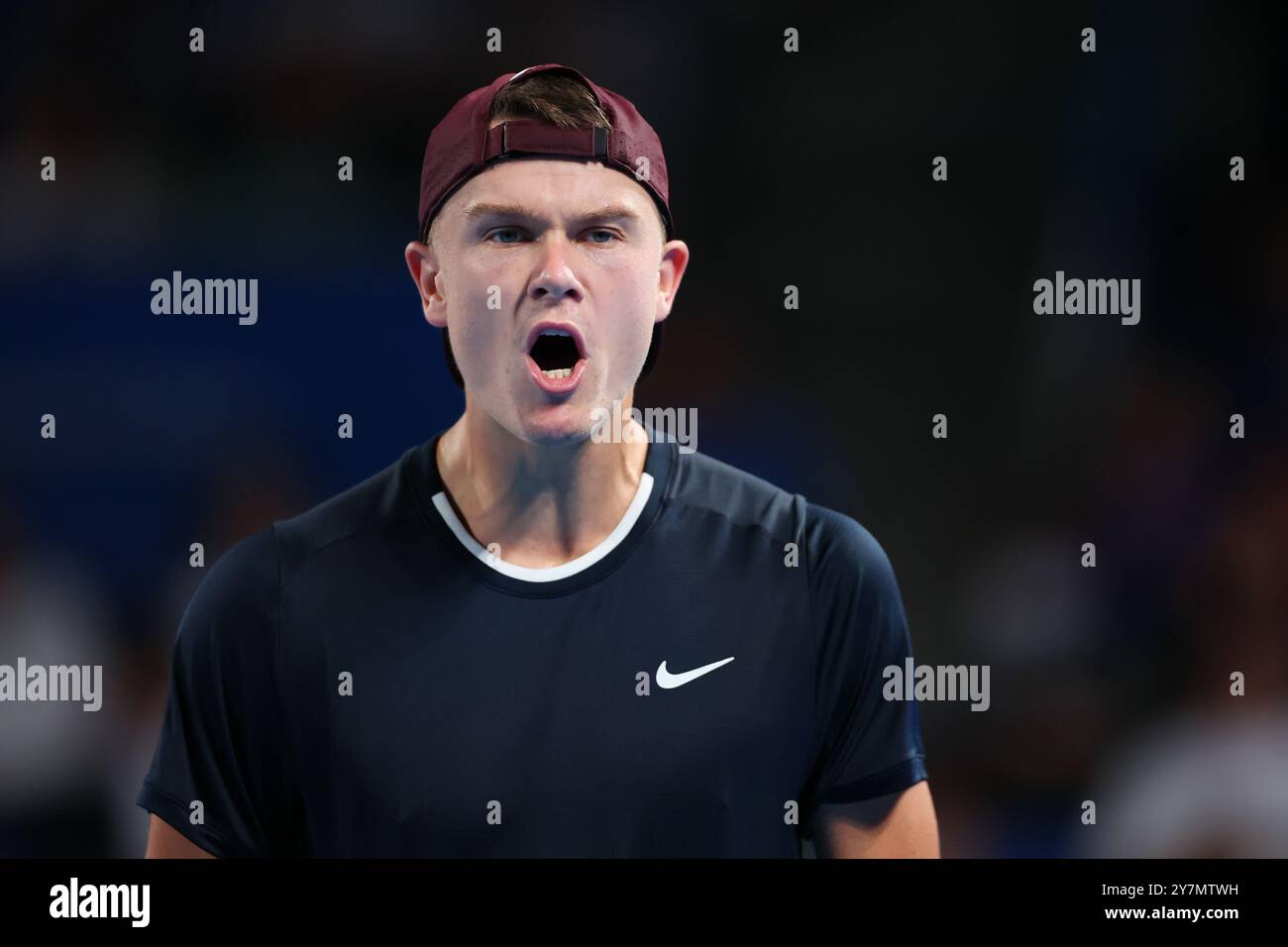 Tokyo, Japan. 30th Sep, 2024. Holger Rune (DEN) Tennis : Kinoshita ...