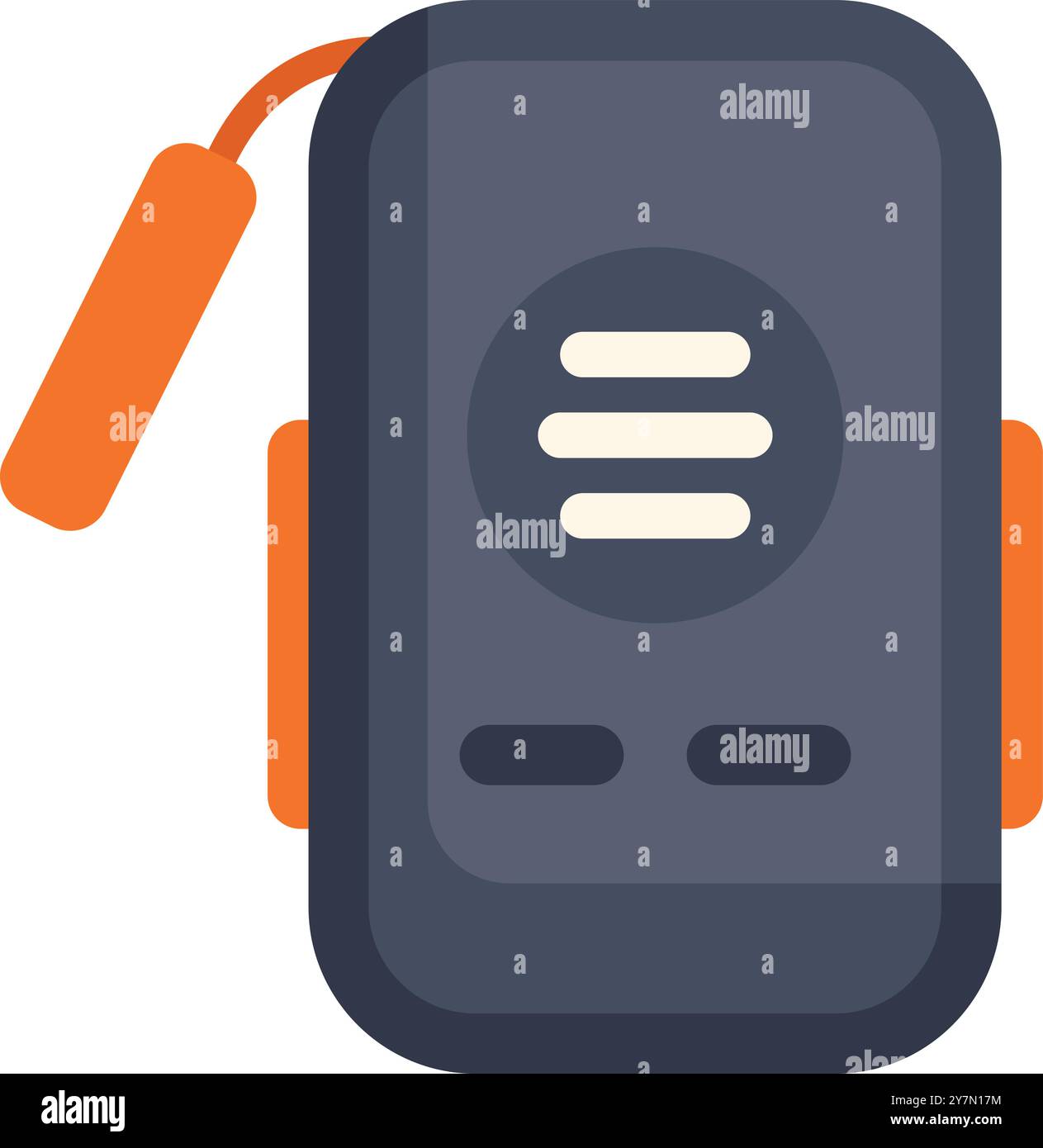 Transceiver Vector Device Modern portable radio transceiver device designed for seamless ...