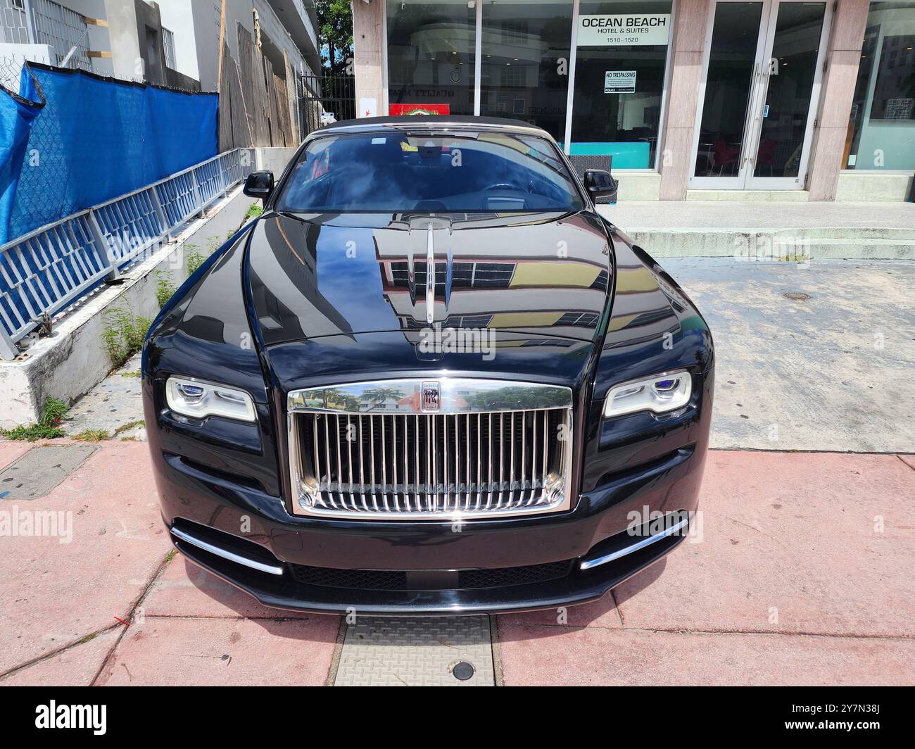 Miami Beach, Florida USA - June 8, 2024: 2014 Rolls-Royce Wraith luxury ...