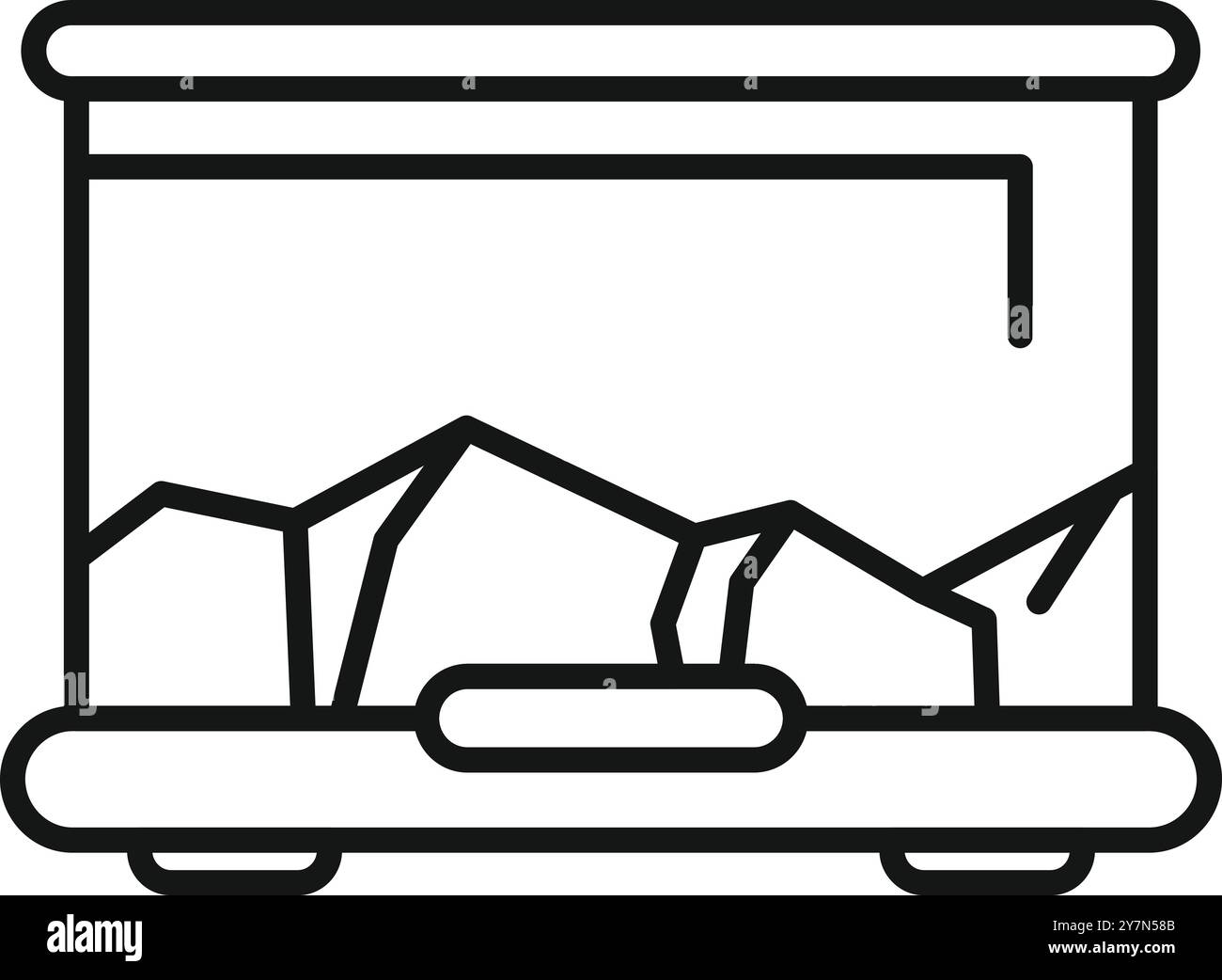 rare-mineral-display-stock-vector-images-alamy